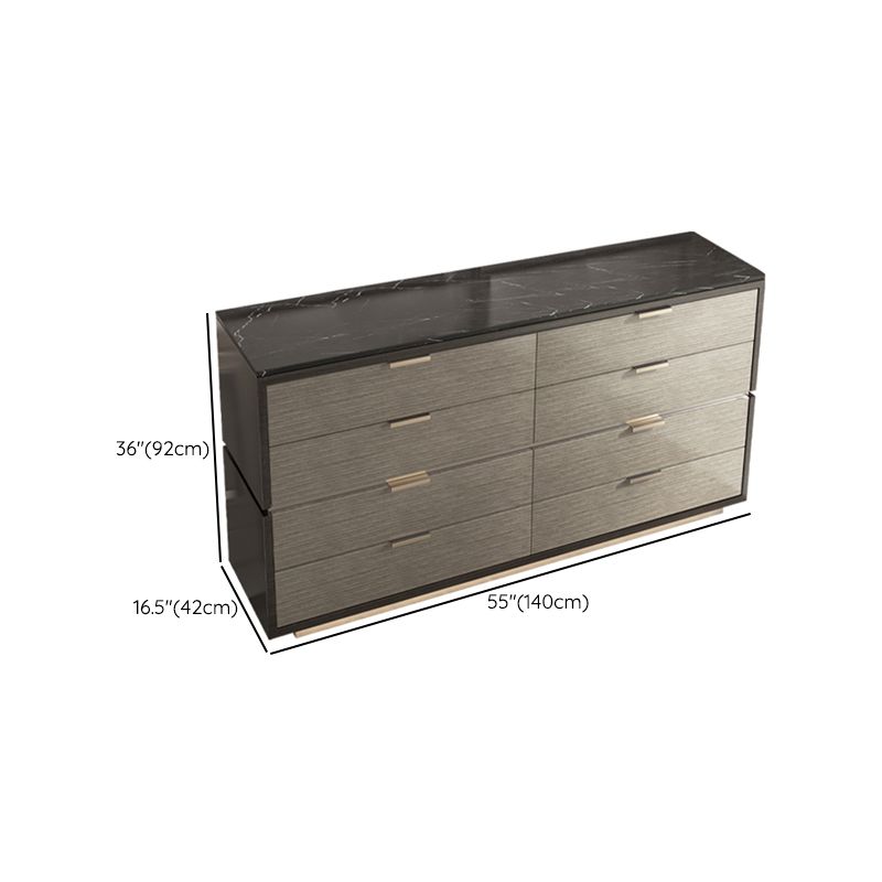 16.38-inch Width Storage Chest Modern Storage Chest Dresser with 3/8/5 Drawers