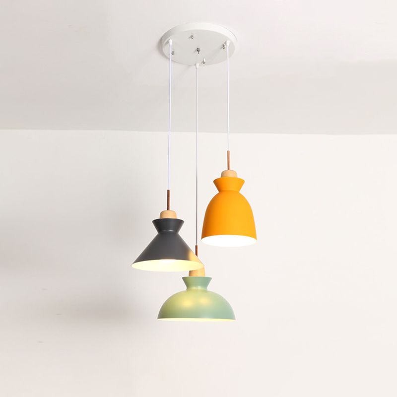 OMAGGIO ASSORTO IN LEGNO SEMPLICITÀ MULTI PENDANTE SEMPLICITÀ 3 GUE GUE GUE SOSPENSIONE METALLA INCONTRO PER LA PAGA