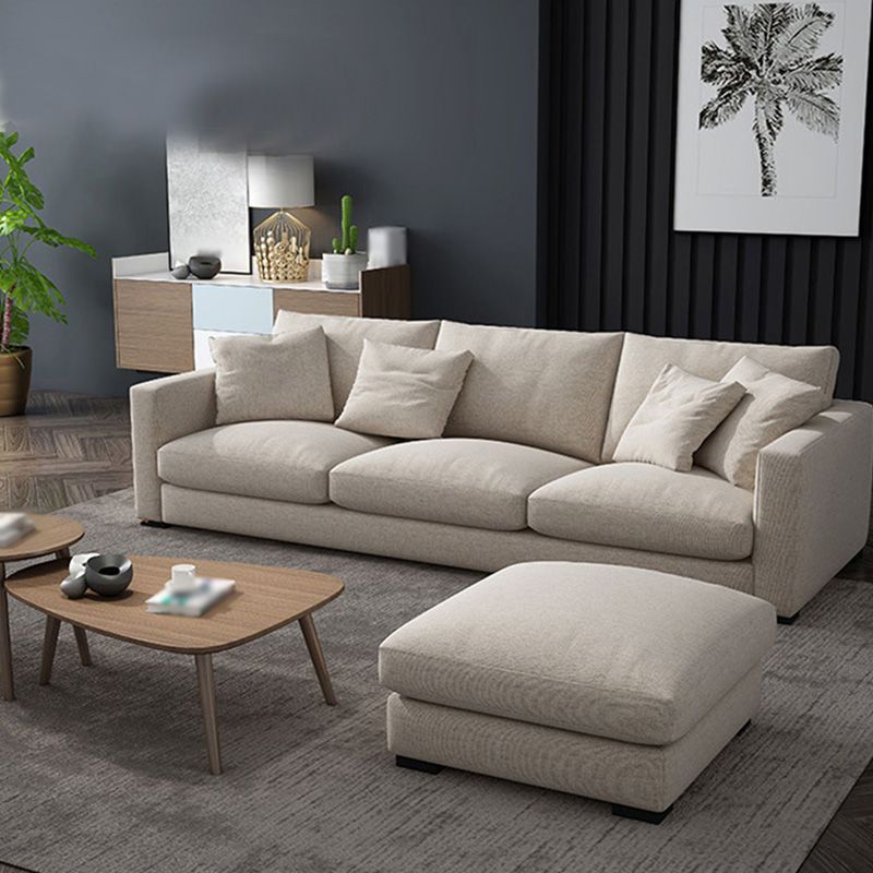 Sponge/látex SEAT COMPLETO DE IMITORIO Y COTHER Y LINEN Sofá rectangular