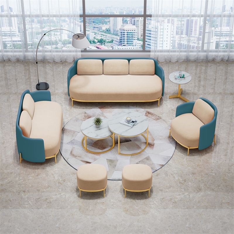 31.88" H Recessed Arm Sofa Contemporary Standard Sofa for Apartment