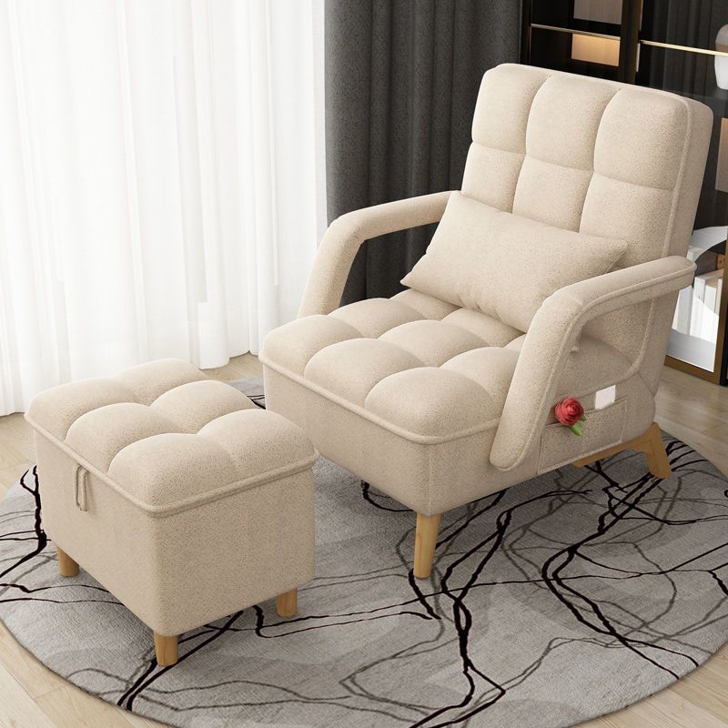 Convertible Chair 22" L x 29.5" W x 36.6" H Chair for Living Room