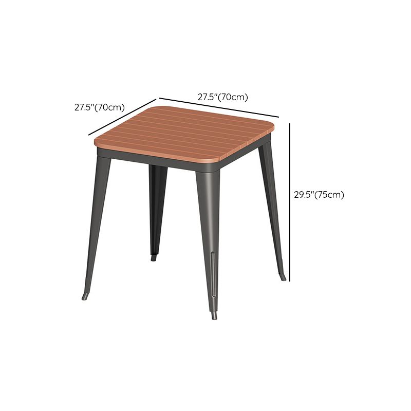 Modern Reclaimed Wood Dining Table Set 1/3/5/7 Pieces Dining Set for Home Use