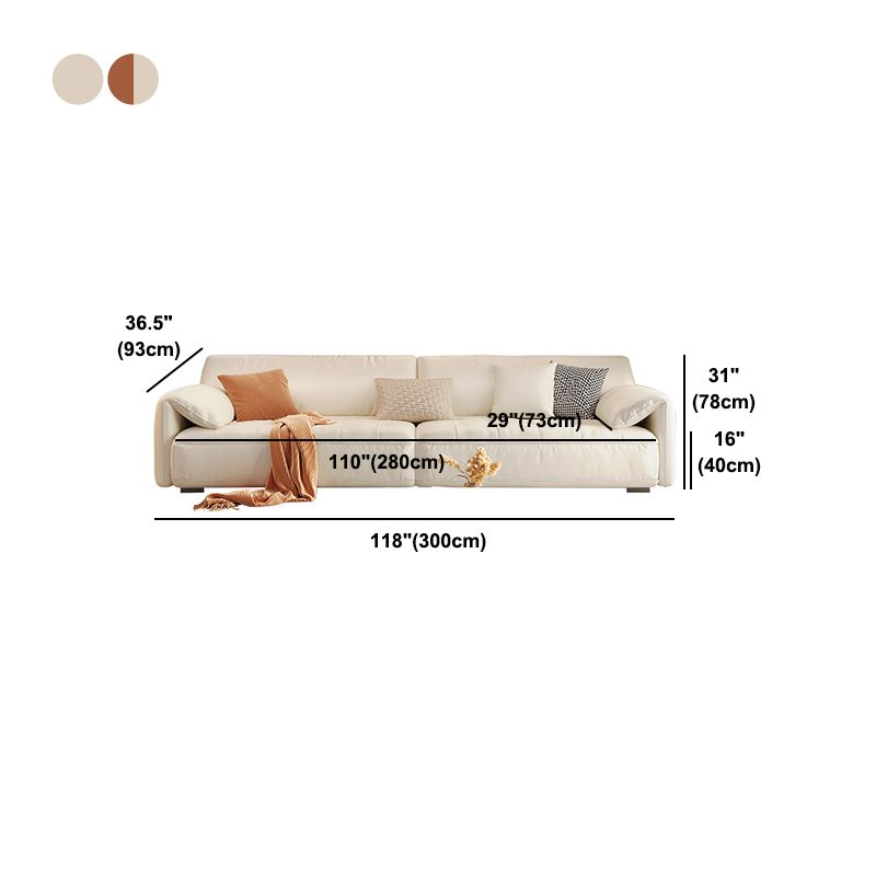 Velvet Sofa with Pillow Back Cushions and Pillow Top Arm for Living Room