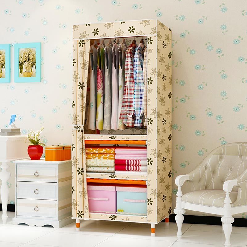 Modern Storage Cabinet for Home Matte Finish Cabinet with Wooden Frame