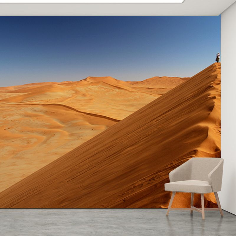 Sitting Room Wall Mural Wallpaper Modern Desert Mildew Resistant Wall Decor
