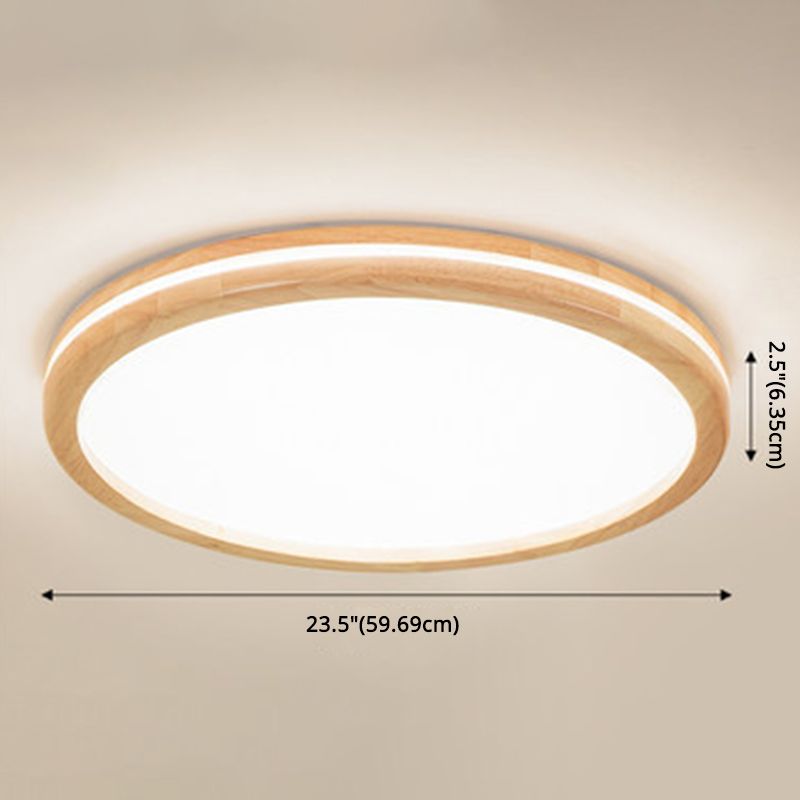 Geïntegreerde LED semi-inbouwverlichtingsarmaturen Ultra-moderne acryl plafondgemonteerde kroonluchter voor slaapkamer