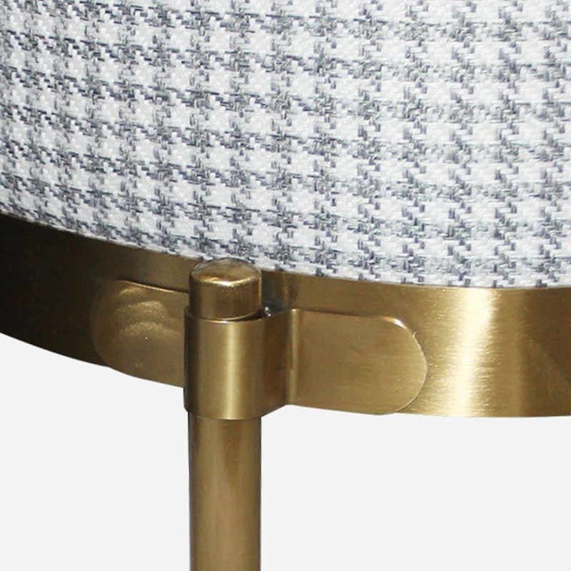 Glam Basic Four Leg Arm Chair Leather Accent Armchair for Bedroom