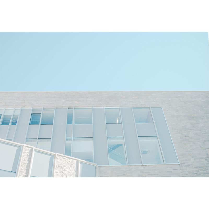 Mural Horizontal Photography Architecture Mural Eco-friendly Wallpaper for Home