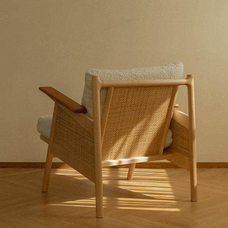 Modern Style Rattan Rocking Chair Indoor Sofa Rocking Chair for Break
