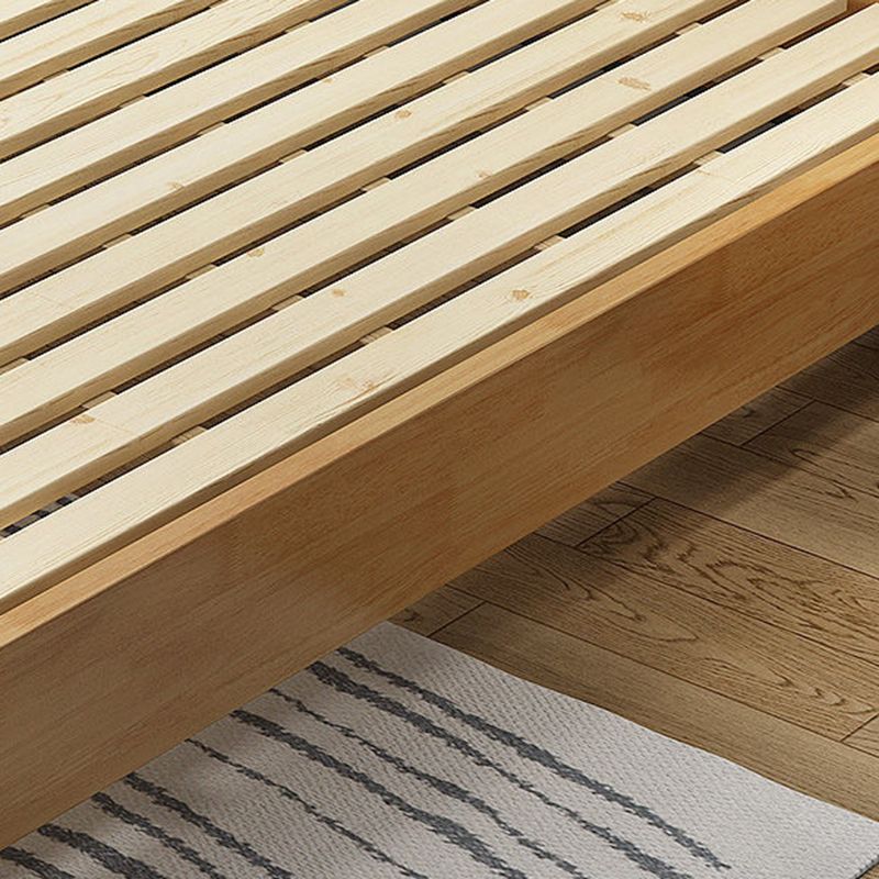 41.33" Tall Contemporary Wooden Rectangular Headboard Standard Bed