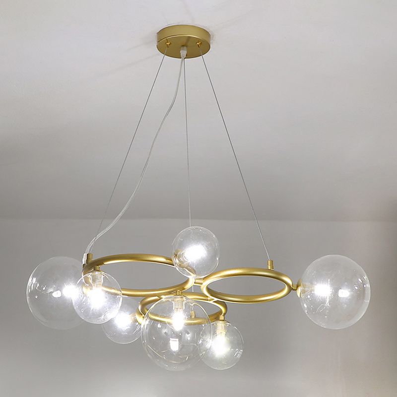 Bubbles Lighting de lámpara de lámpara moderna lámpara de lámpara de lámpara de múltiples luces