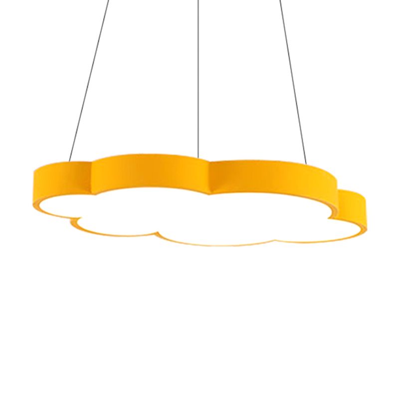 Floating Cloud Hanging Light Nordic Style Acrylic Pendant Light for Dining Room