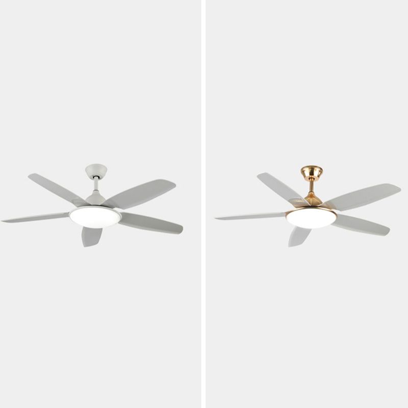 Ventio a soffitto rotondo in stile per bambini 1 Metal 1 Luce LED LIGHT per camera da letto