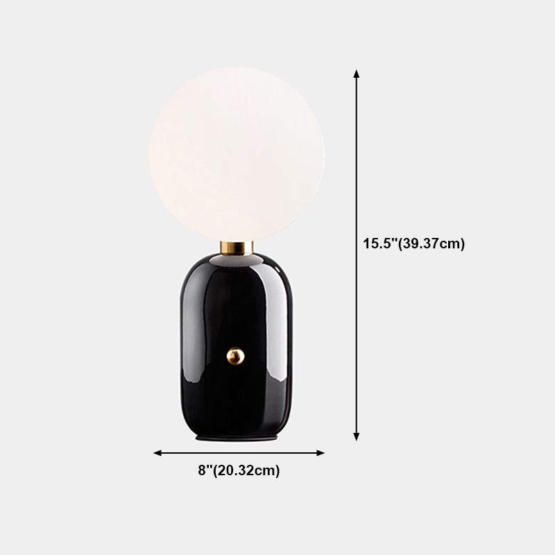 Multi Lights Geometric Night Table Lamps Modern Style Glass Table Lamp