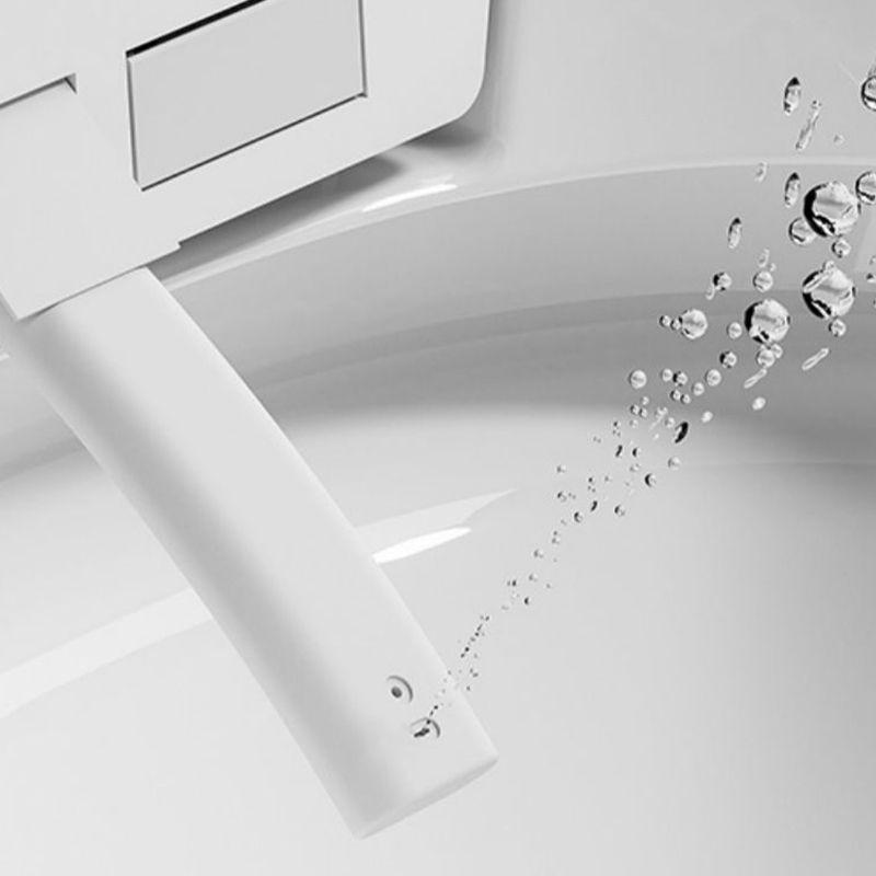 One Piece Toilet Modern Flush Toilet Floor Mounted Siphon Jet Toilet Bowl