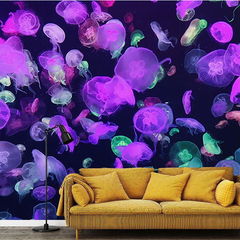 Rich Marine Life Wall Mural Decal for Sitting Room Bedroom, Made to Measure