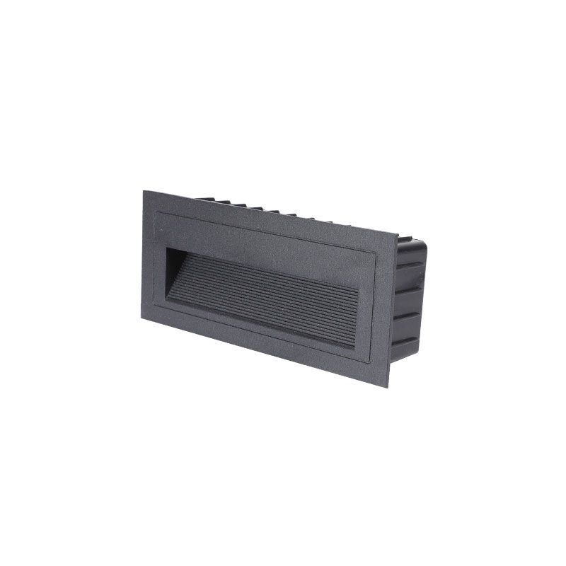 Aluminium quadrilatère de paroi encastrée