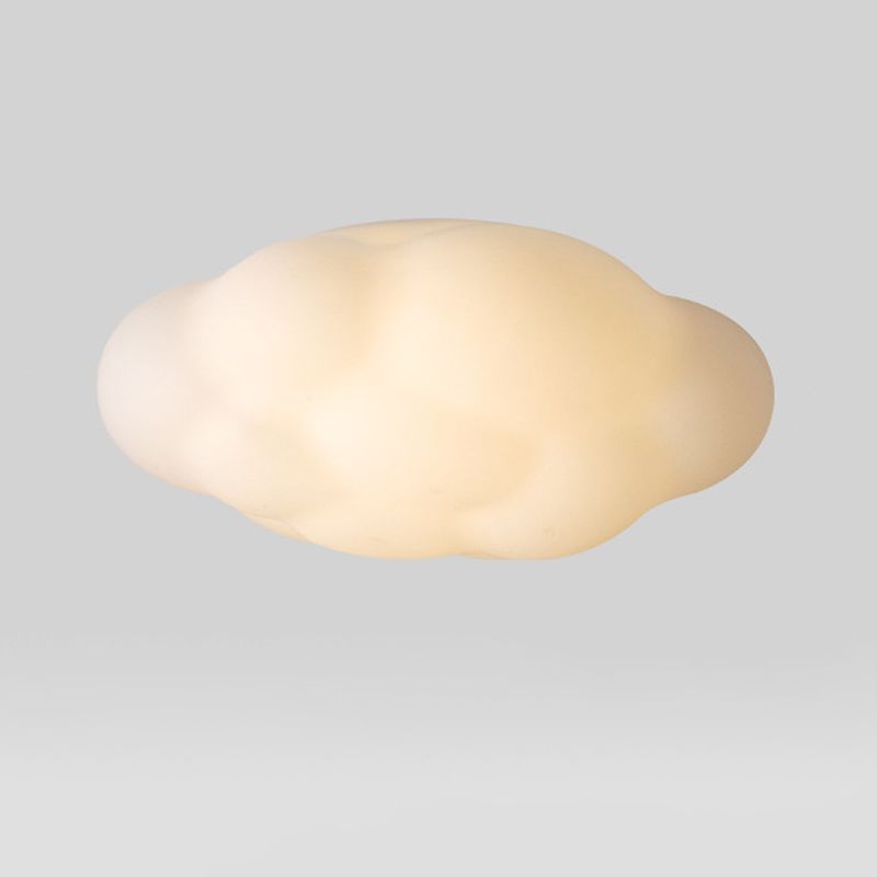 LED White Ceiling Light Modernism Flush Mount Lighting for Restaurant Foyer