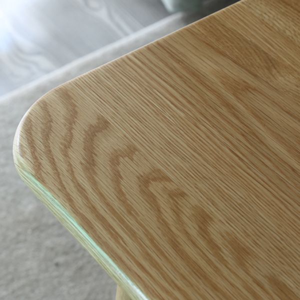 Collezione per sala da pranzo in legno in legno massiccio contemporaneo con 4 piedi