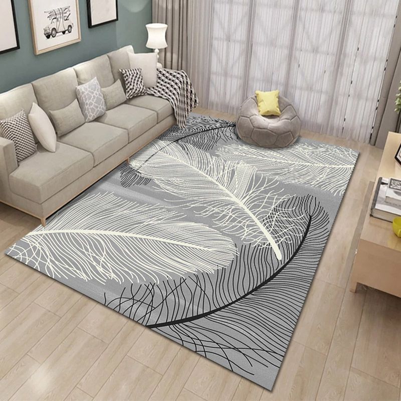 Lichtbruine modern tapijt gemengd dierendood wasbaar binnenvleed voor woning voor huisdecoratie