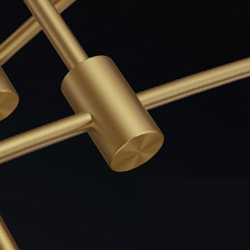 2 colori moderni opzionali per sala da pranzo a sospensione a sospensione in ottone