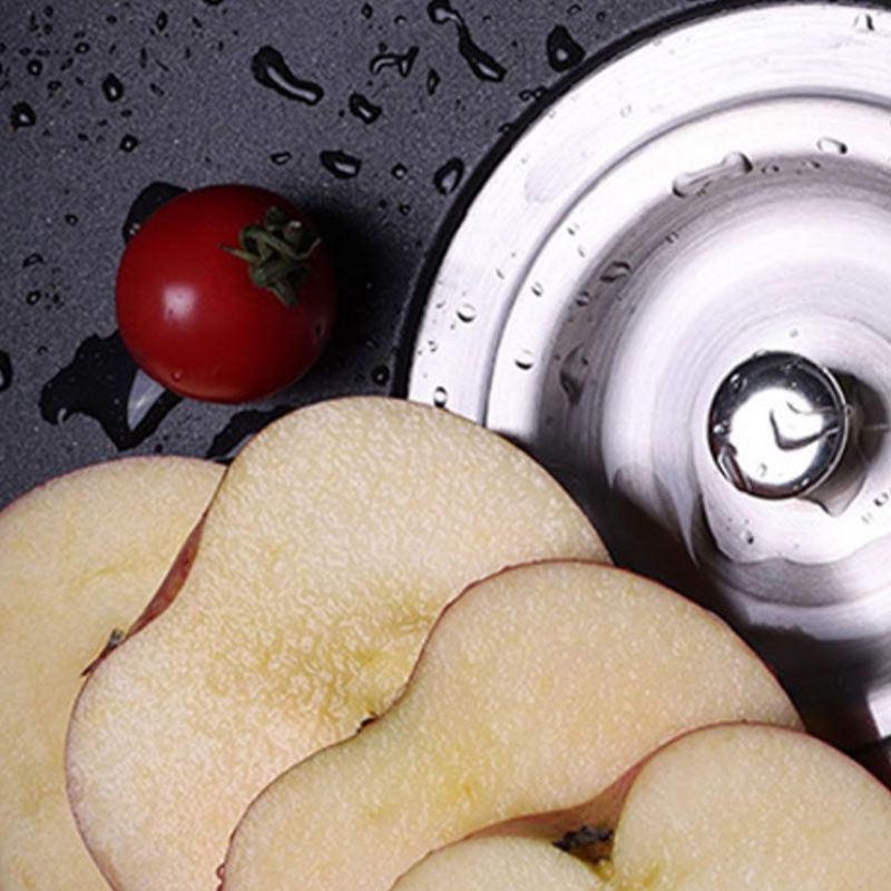 Quartz Kitchen Sink Undermount Round Shape Kitchen Bar Sink with Basket Strainer