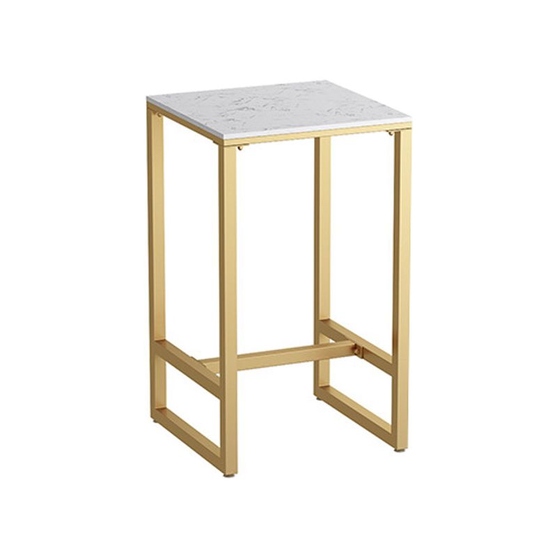 Mesa de bistro de faux de faux glammamam