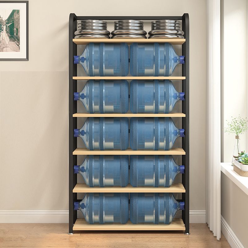 Metal Open Shelf Bookcase Shelves Included Etagere Bookshelf for Study Room