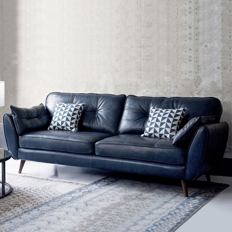 Glam Tufted Split-Back Standard Living Room Pillow Top Arm Sofa