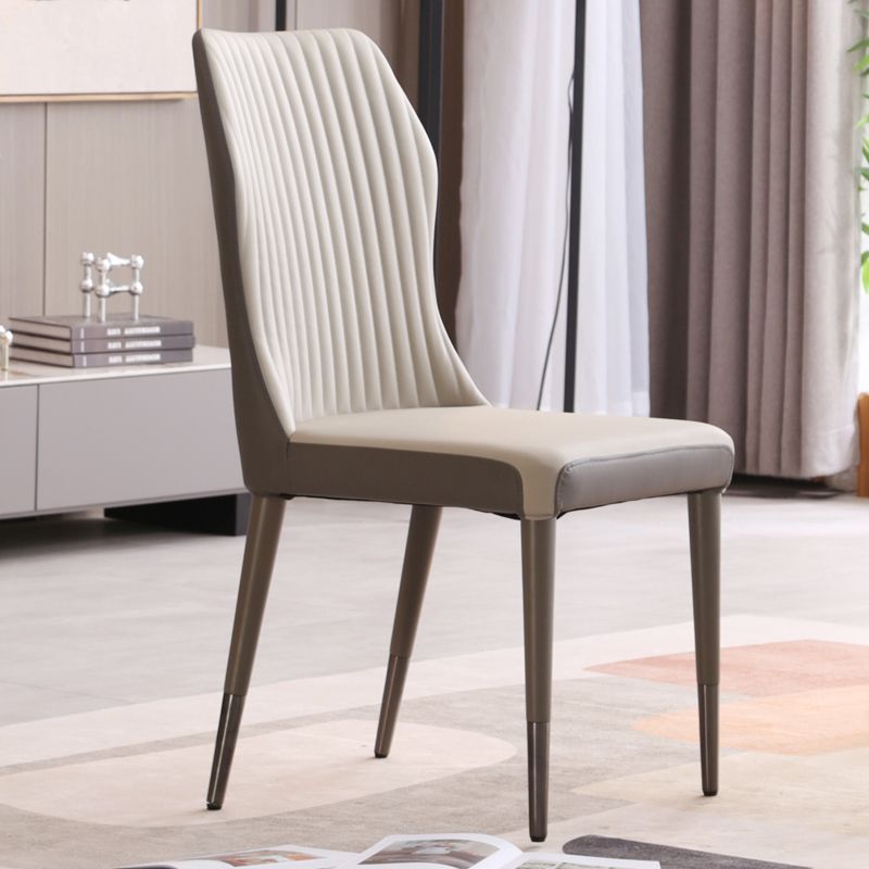 Silla de madera de roble de estilo escandinavo, cocina, comedor, sillas laterales con respaldo sólido
