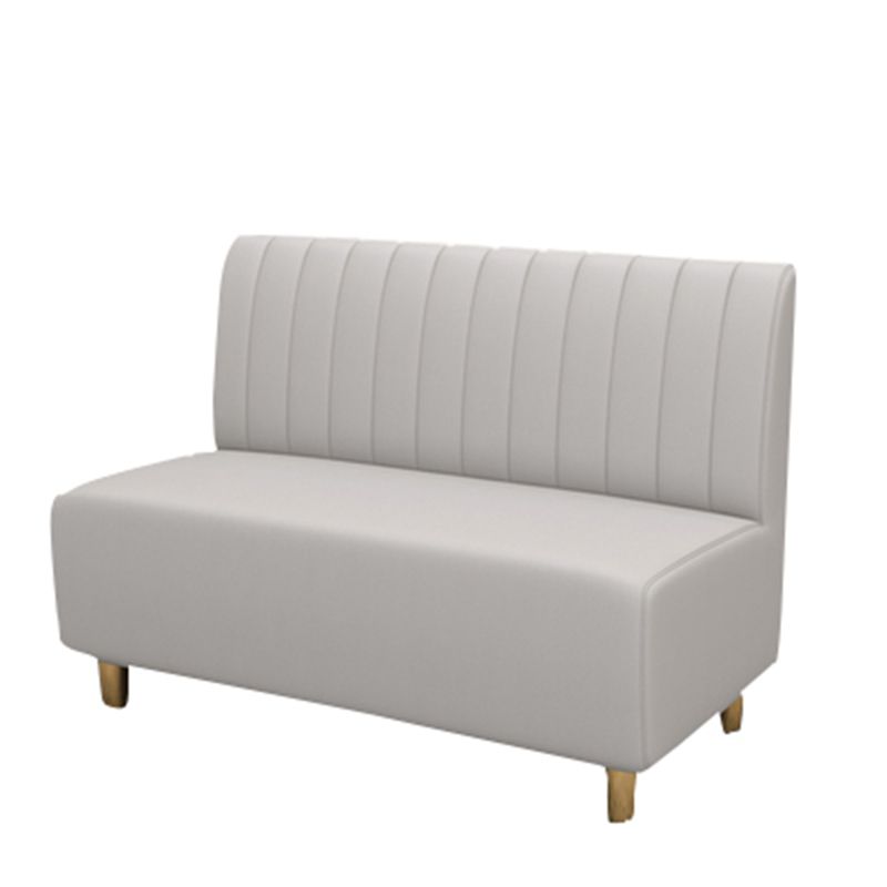 Divano glam contemporaneo oro 47,27 "d x 25,59" w x 33,46 "divano a 2 posti per ristorante