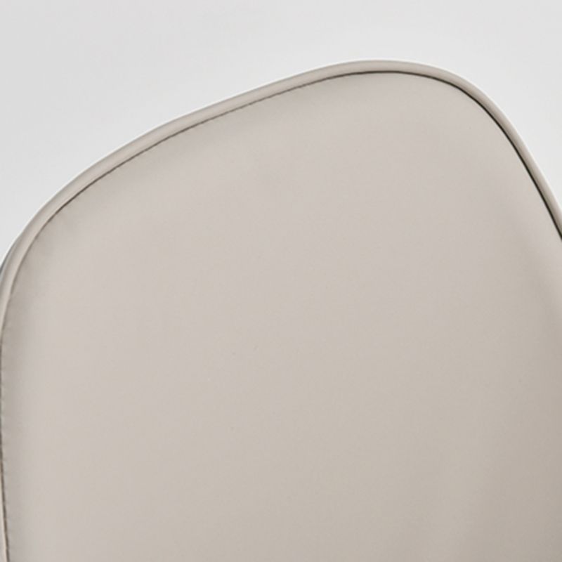 Metal de estilo nórdico que cena la tela tapizada silla sin brazos que cena la silla lateral