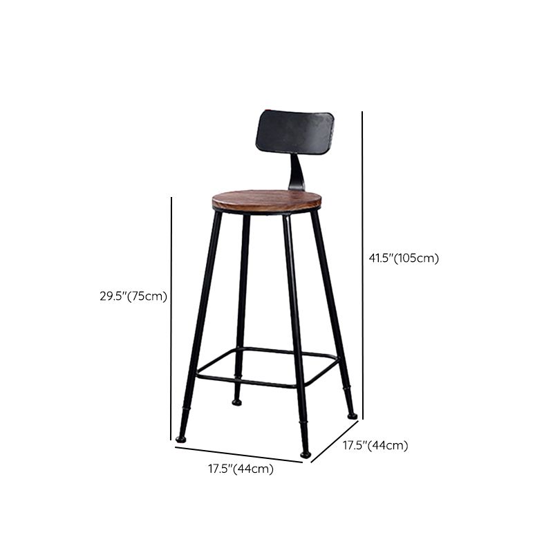 1/6/11 Pieces Bar Stool and Table Set Industrial Pub Dining Set