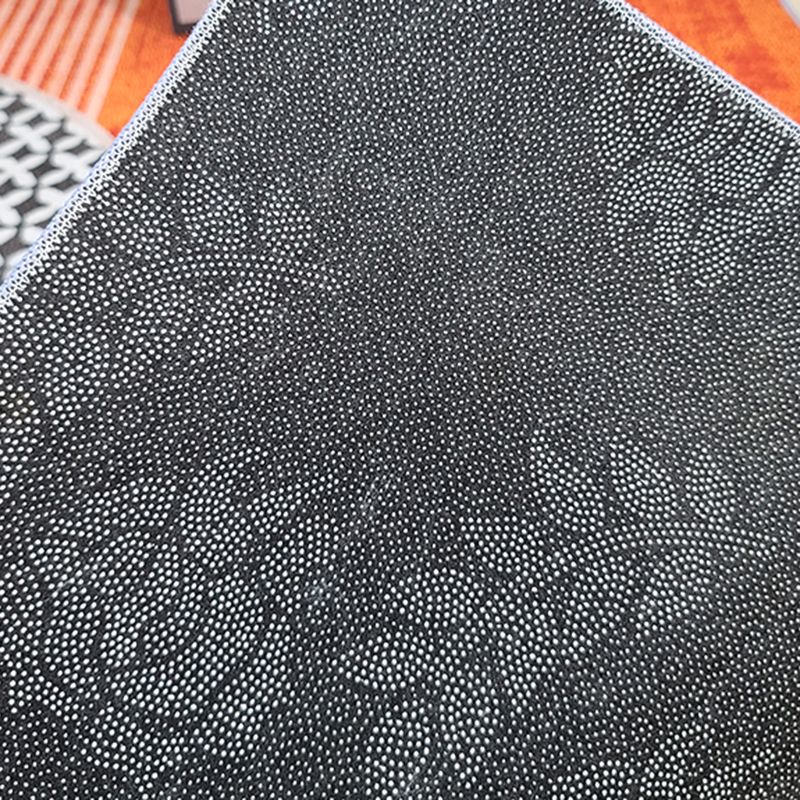 Magnifique tapis en polyester moderne tapis lavable de tapis de salon