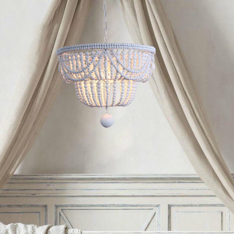 Perle lustre luminaire luminaire vintage berge d'éclairage pour le restaurant