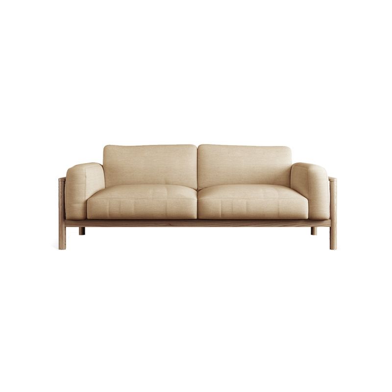 Divano posteriore sciolto in tessuto 32,68 "D x 59/66.93/78.74" W x 32.26 "divano a braccio quadrato H