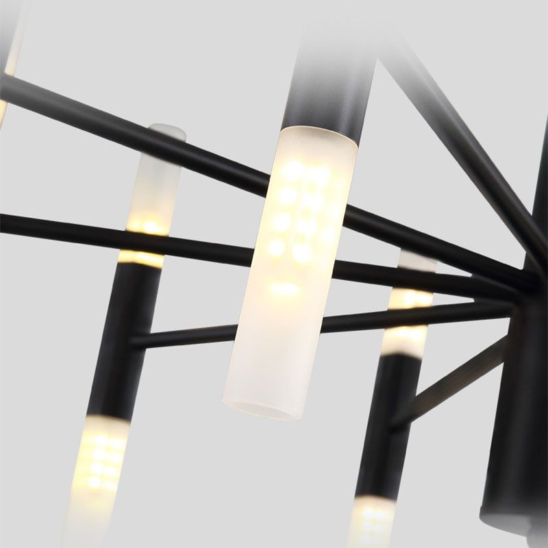 Modern Chandelier Lights LED 40 Lights Minimalism Living Room Hanging Pendant Lights