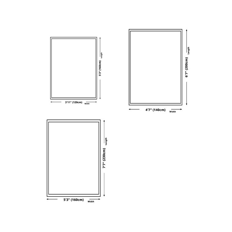 Moderne woonkamer tapijtbloempatroon Polyester Gebied Rug Easy Care Rug voor woningdecoratie