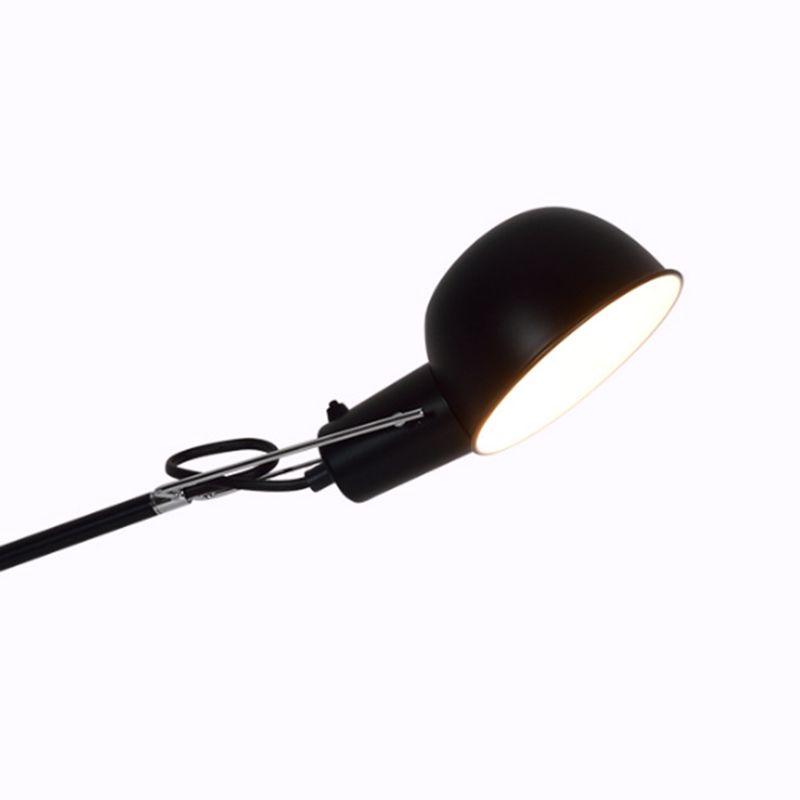 Metal Armed Wall Mount Lamp Simple 1 Light Wall Mounted Light Fixture