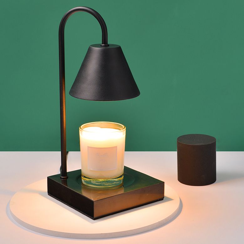 Lampe de table moderne simple aromathérapie fondant la lampe de bureau de cire (sans bougies d'aromathérapie)