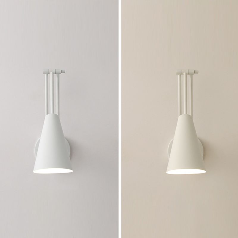 Modern Style Geometric Wall Mounted Light Fixture Metal 1 Light Wall Lighting Fixtures