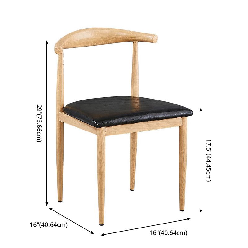 Minimalist Wooden Dining Set Standard Height with Pedestal Base Dining RoomSet for Home Use