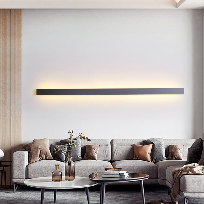 Accesorios de iluminación de pared lineal de estilo moderno 1 Light Light Light Fixture para sala de estar
