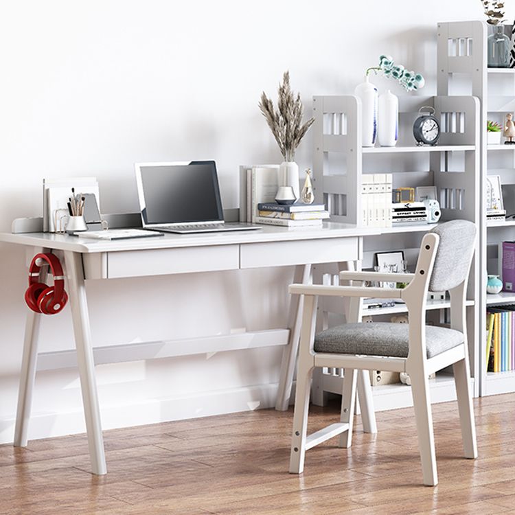 Silla de comedor de madera de estilo moderno, respaldo abierto, sillones de comedor para cocina