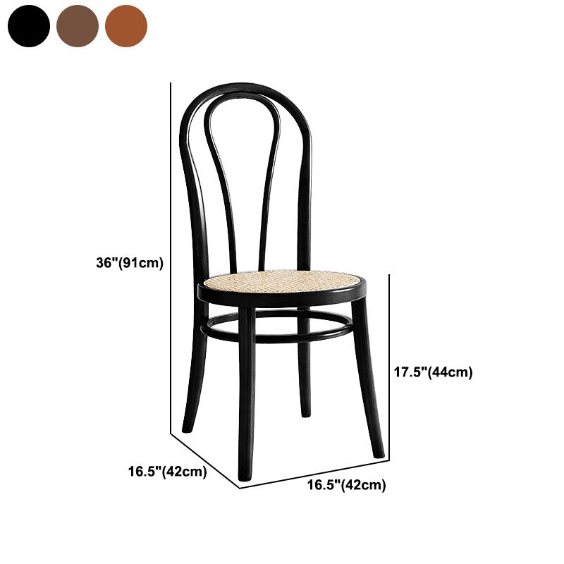 Solid Wood Dining Accent Chair Traditional Dining Room Chair