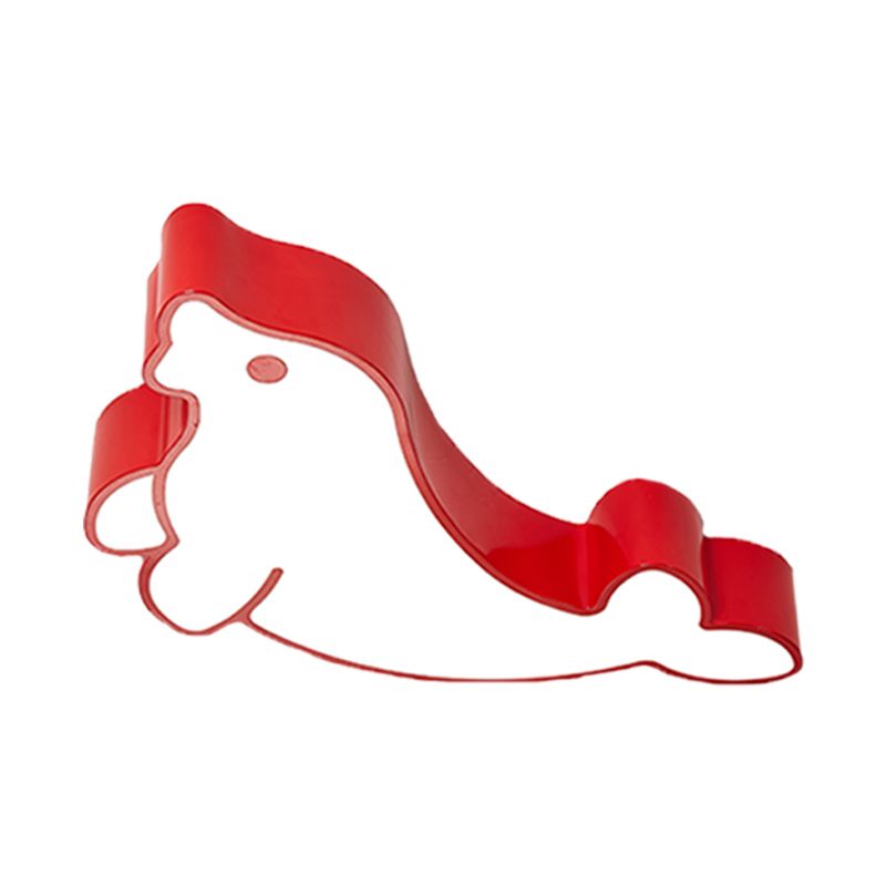 Seal Acrylic Ceiling Fixture Kids Style Red/Blue/Green LED Flush Mount Lighting for Drawing Room