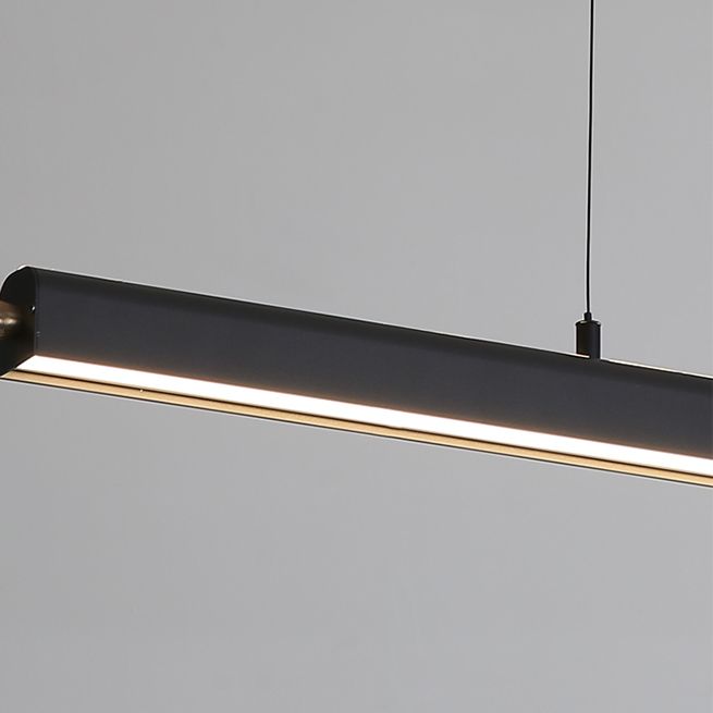 Estilo moderno lineal isla light metal 1 1 de techo colgante de luz