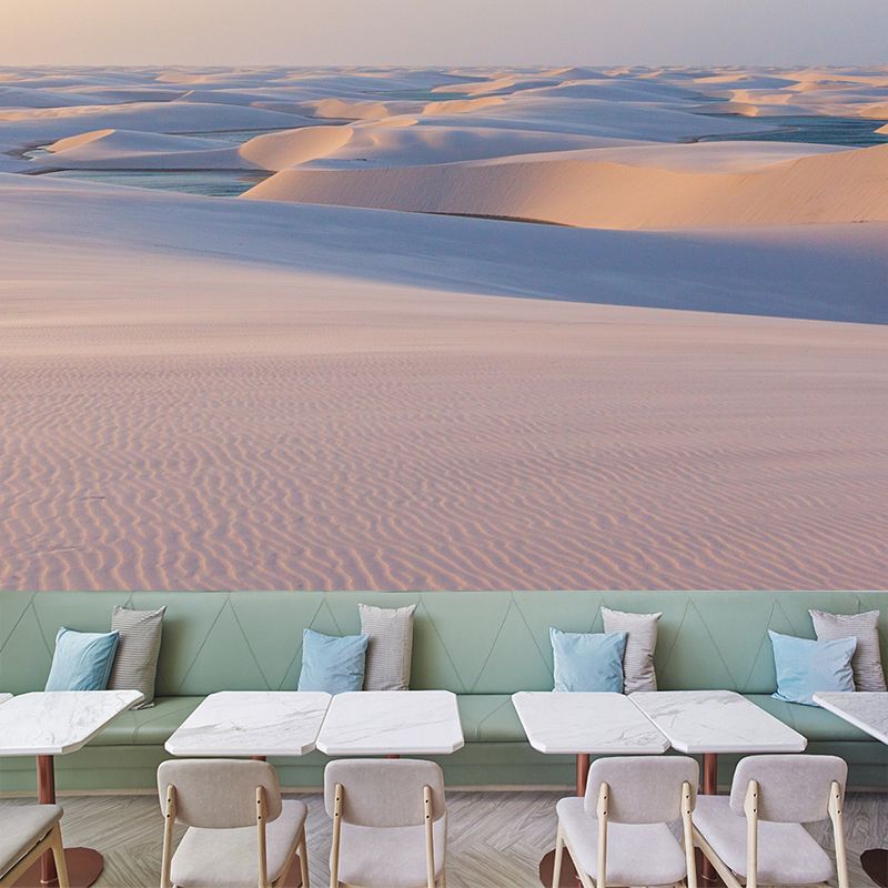 Modern Style Mural Wallpaper Desert Landscape Photography Indoor Wall Mural