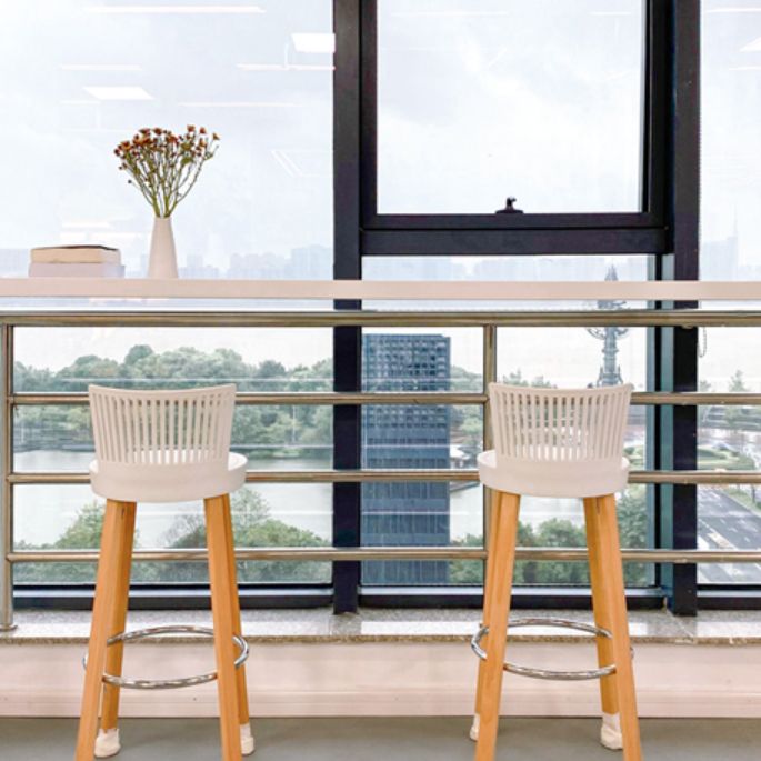 White Table and Stool Set 1/2/3 Pieces Modern Bar Table and Stools
