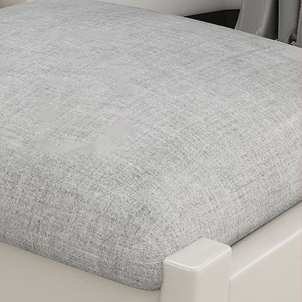 Contemporary Dining Chair Arm Chair with Wooden Legs for Kitchen